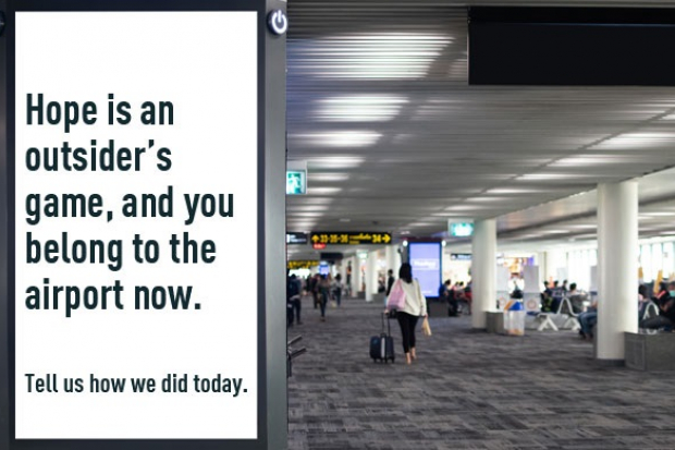 Airport sign