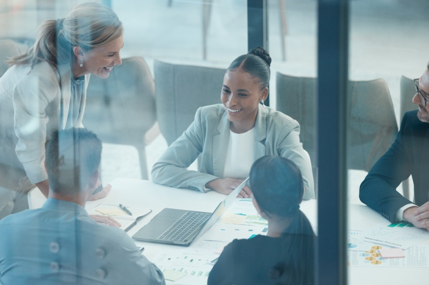 Business people in a meeting room